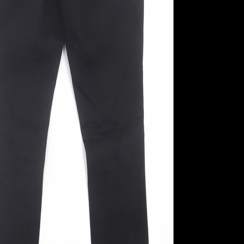 Womens UK Size 8 ASOS Regular Fit Jegging Black Trousers