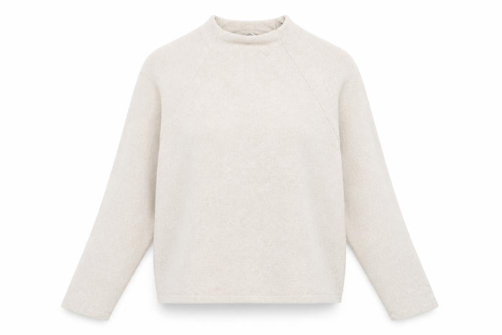 Womens UK Size S H&M Beige Pullover Jumper