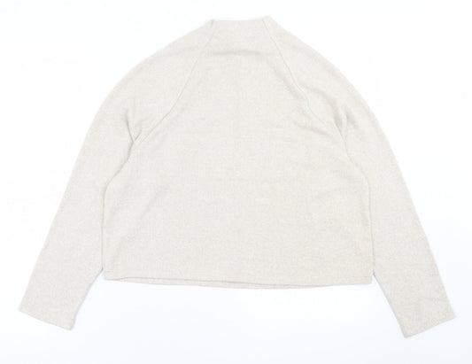Womens UK Size S H&M Beige Pullover Jumper