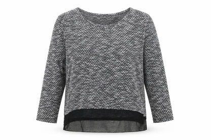 Womens UK Size M Peacocks Black Pullover Jumper