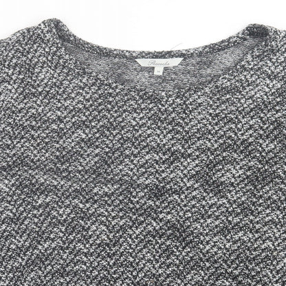 Womens UK Size M Peacocks Black Pullover Jumper