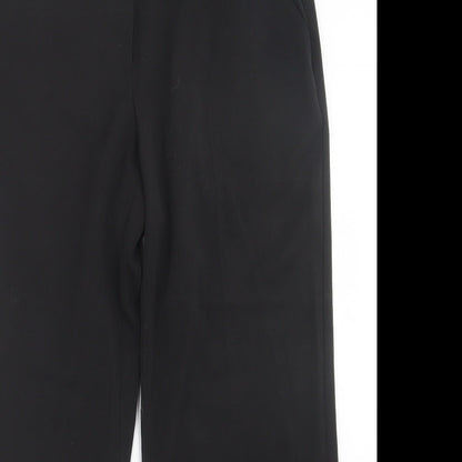 Womens UK Size 16 BHS Regular Fit  Black Trousers