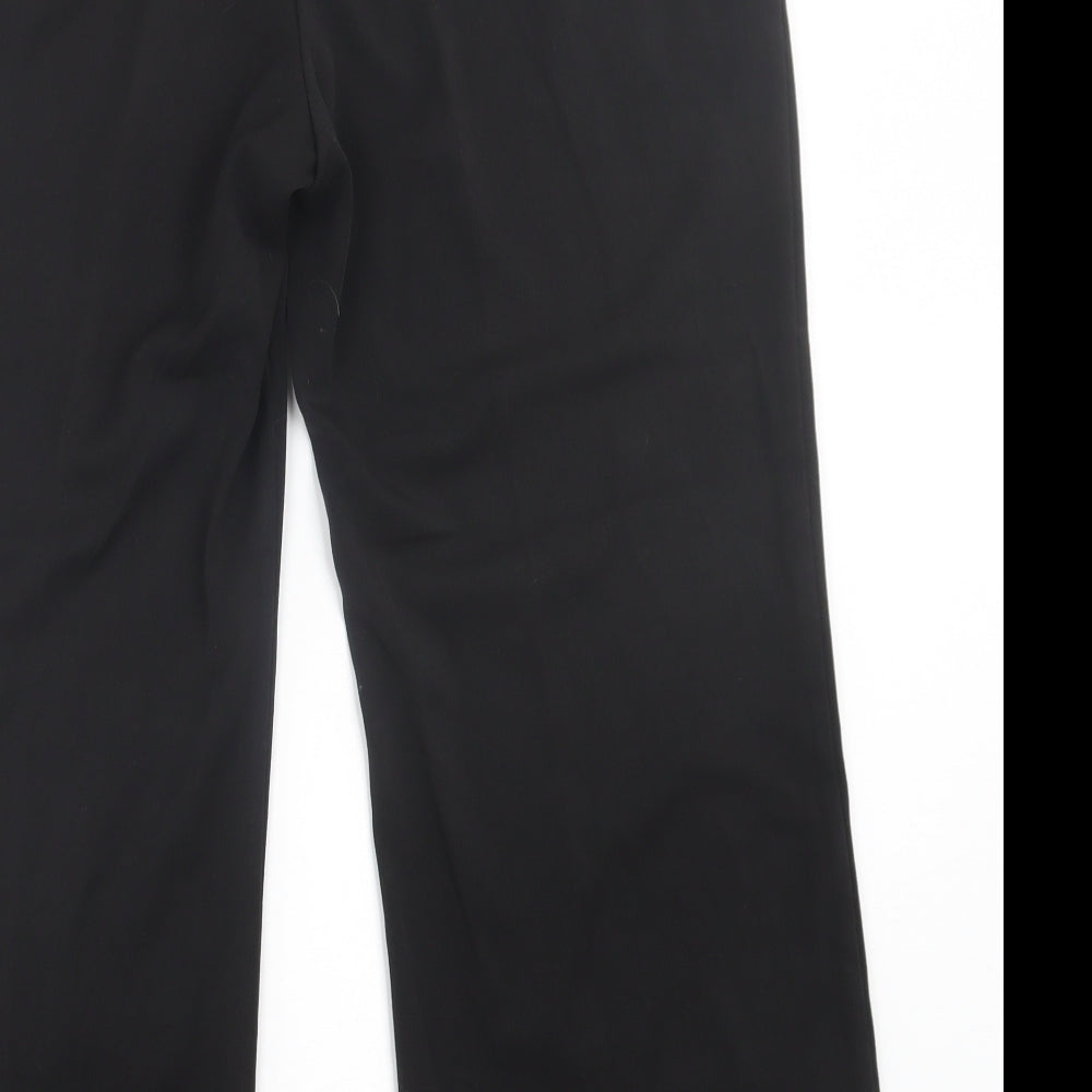 Womens UK Size 16 BHS Regular Fit  Black Trousers