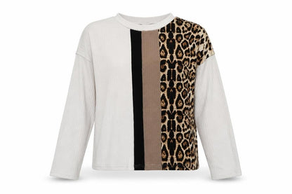 Womens UK Size XL SheIn White Pullover Jumper