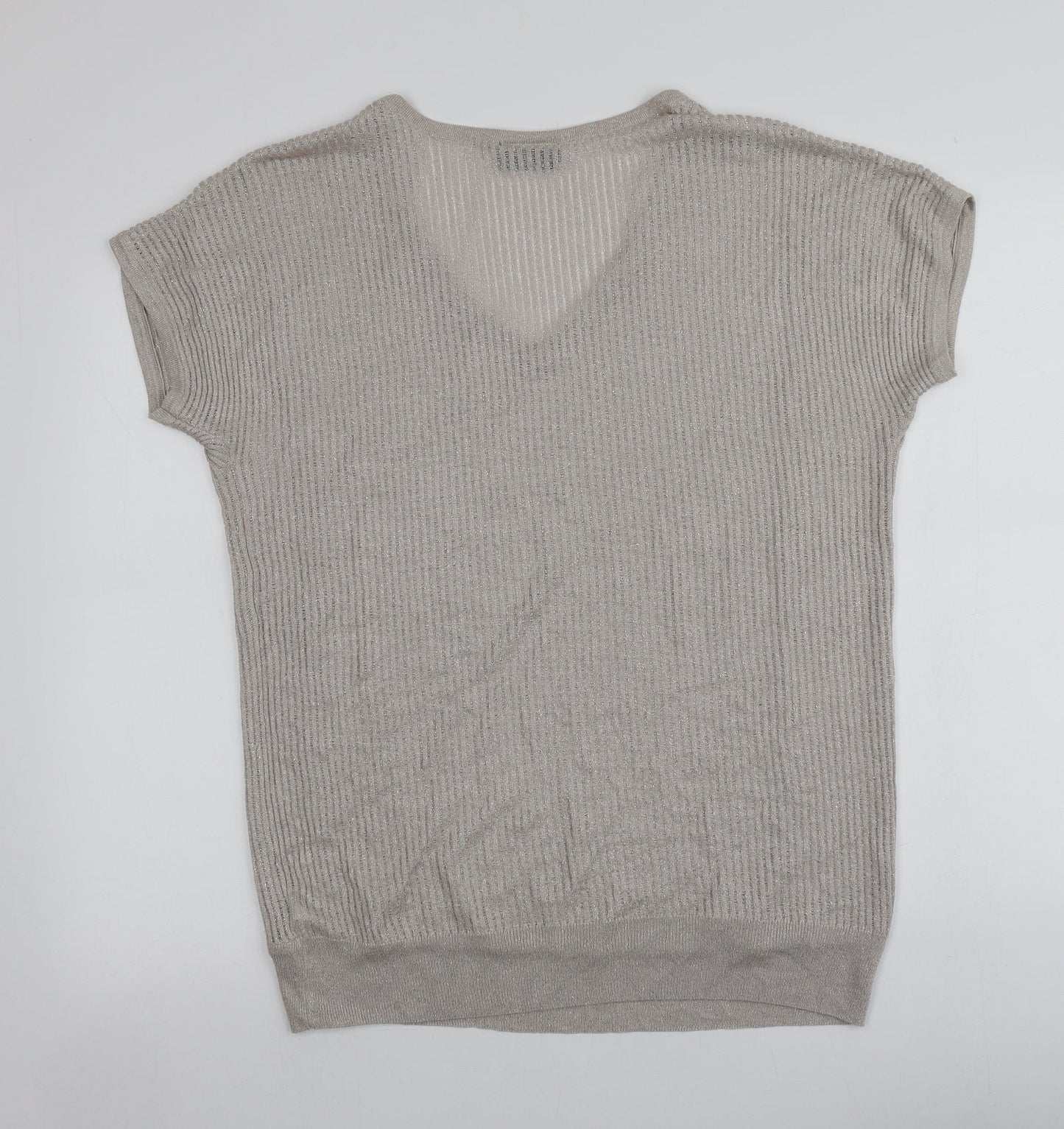 Womens UK Size M Wallis Beige Pullover Jumper