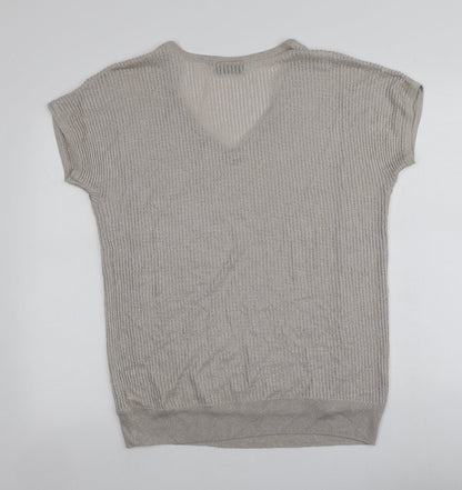 Womens UK Size M Wallis Beige Pullover Jumper