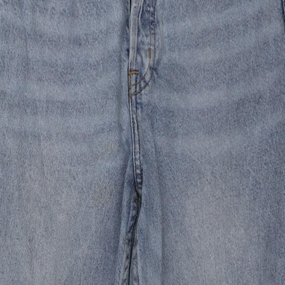 Womens UK Size 42 H&M Regular Fit Boyfriend Blue Jeans