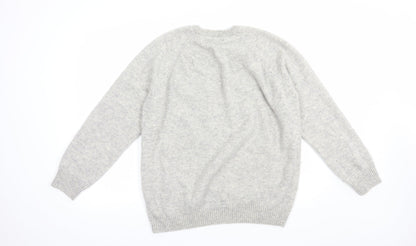 Womens UK Size XL Easy Grey Pullover Jumper