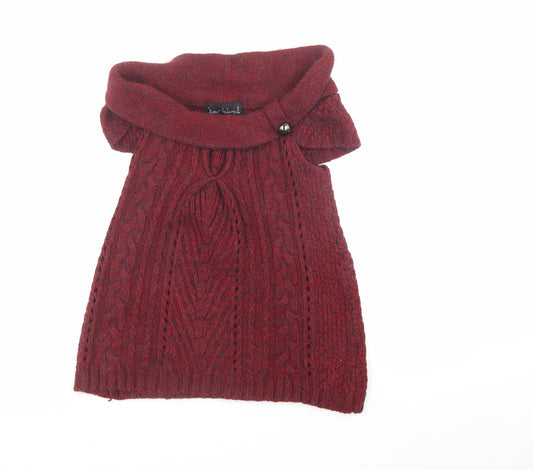 Womens UK Size 6 River Island Red Pullover Jumper