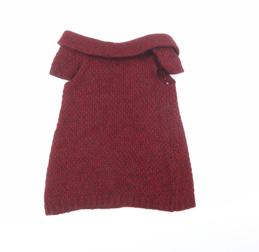 Womens UK Size 6 River Island Red Pullover Jumper