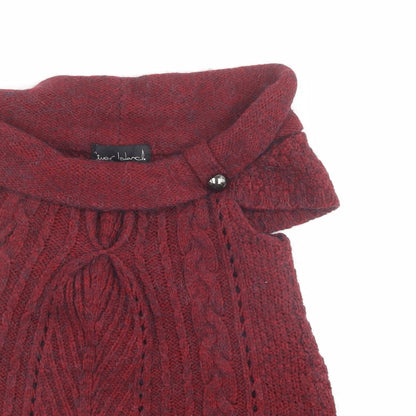 Womens UK Size 6 River Island Red Pullover Jumper