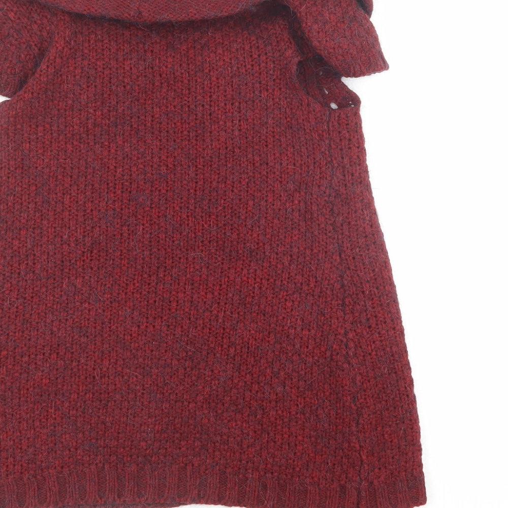 Womens UK Size 6 River Island Red Pullover Jumper