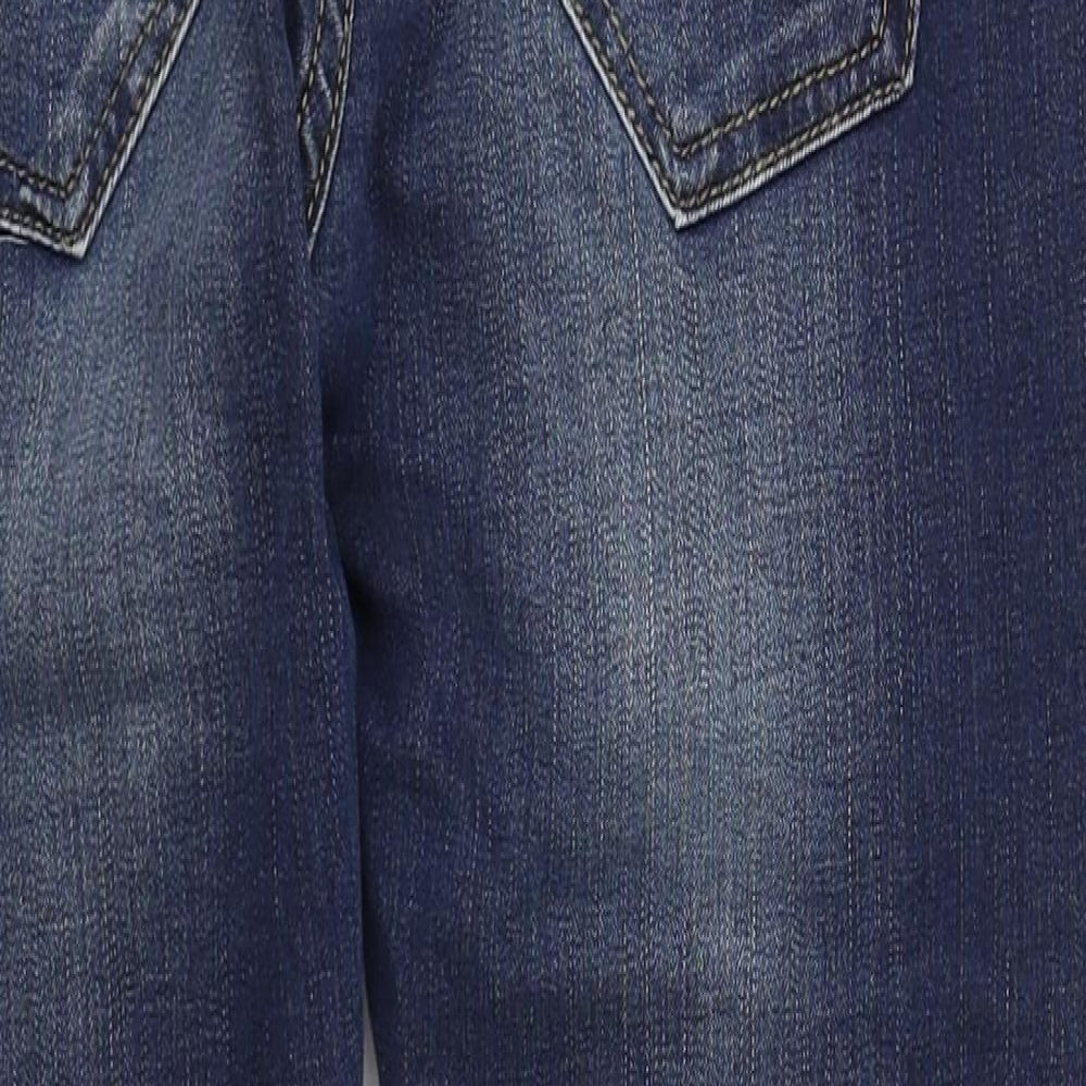 R Display Womens Blue  Cotton Skinny Jeans Size 29 in L26 in Regular Buckle