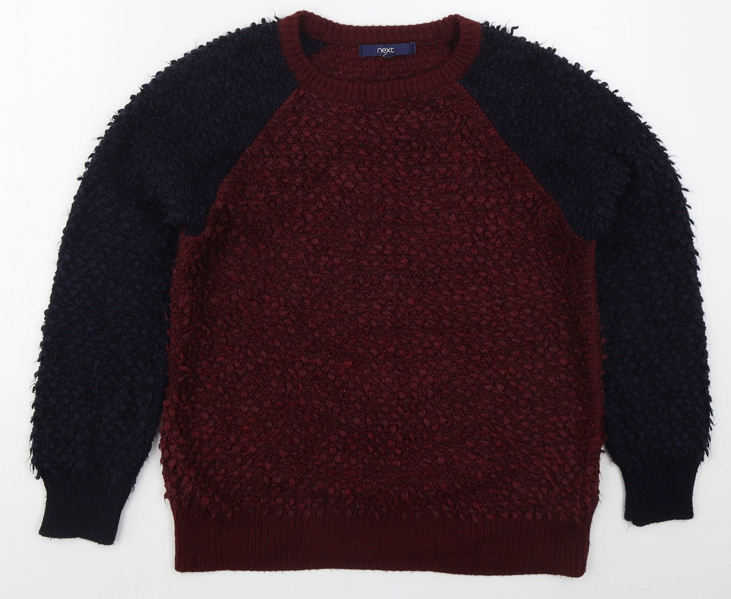Womens UK Size 6 NEXT Red Pullover Jumper