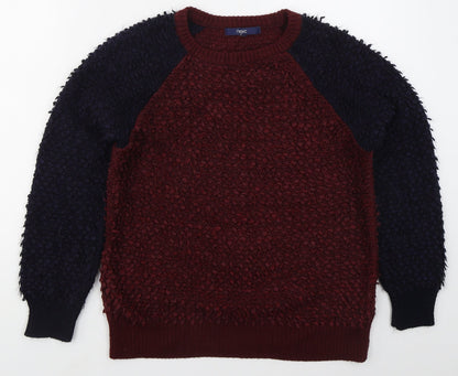 Womens UK Size 6 NEXT Red Pullover Jumper