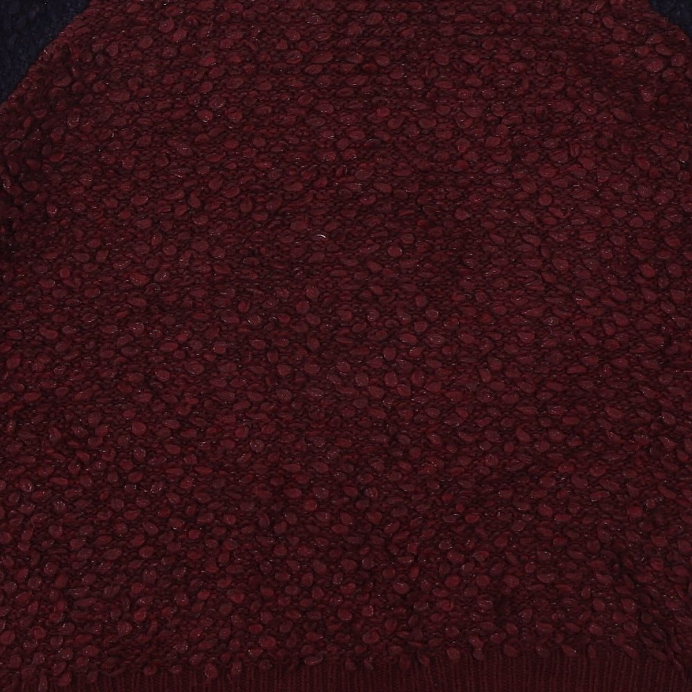 Womens UK Size 6 NEXT Red Pullover Jumper