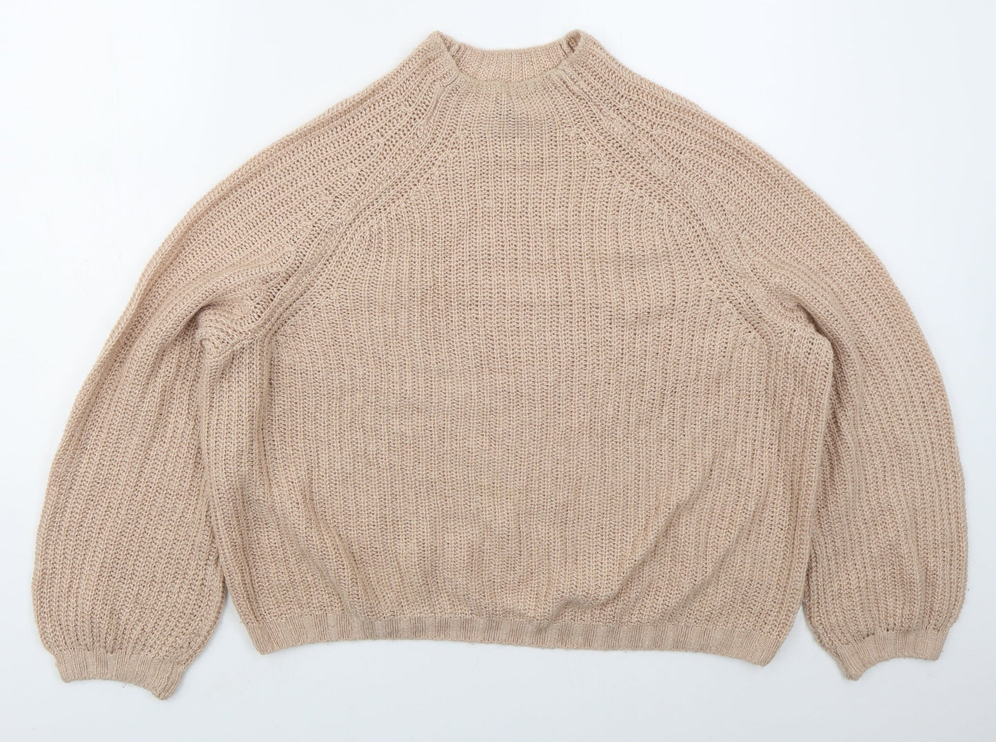 Womens UK Size L H&M Pink Pullover Jumper