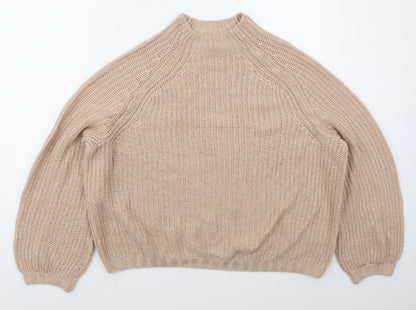 Womens UK Size L H&M Pink Pullover Jumper
