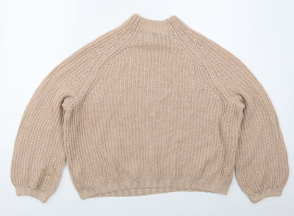 Womens UK Size L H&M Pink Pullover Jumper