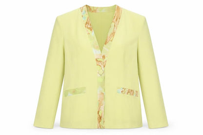 Womens UK Size 12 Gina Yellow Jacket