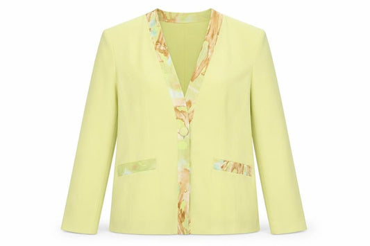 Womens UK Size 12 Gina Yellow Jacket