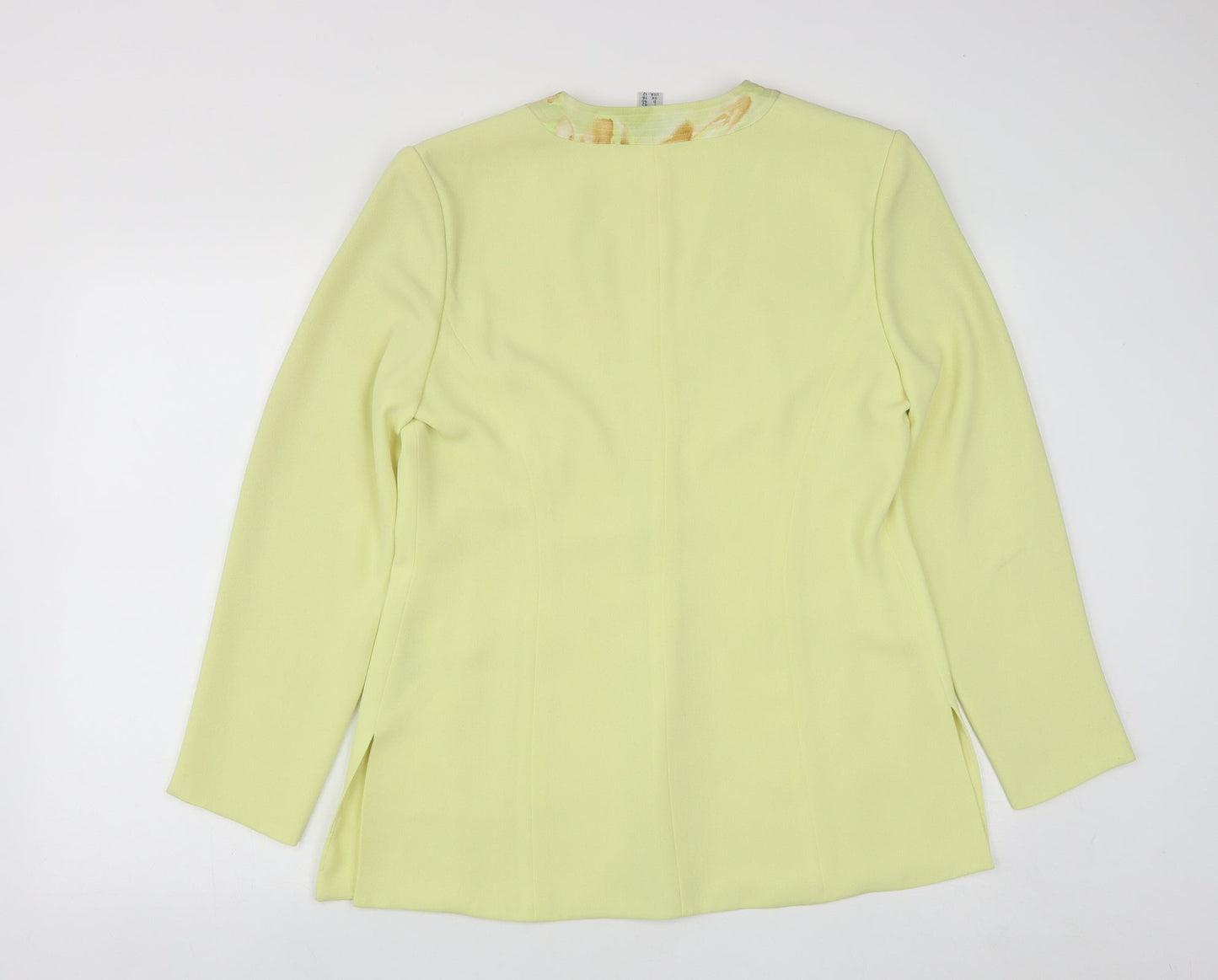Womens UK Size 12 Gina Yellow Jacket