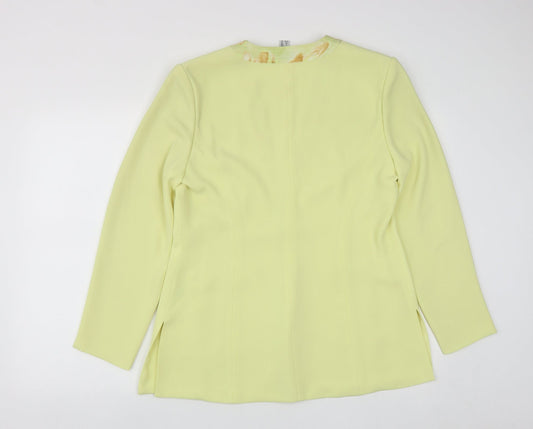 Womens UK Size 12 Gina Yellow Jacket
