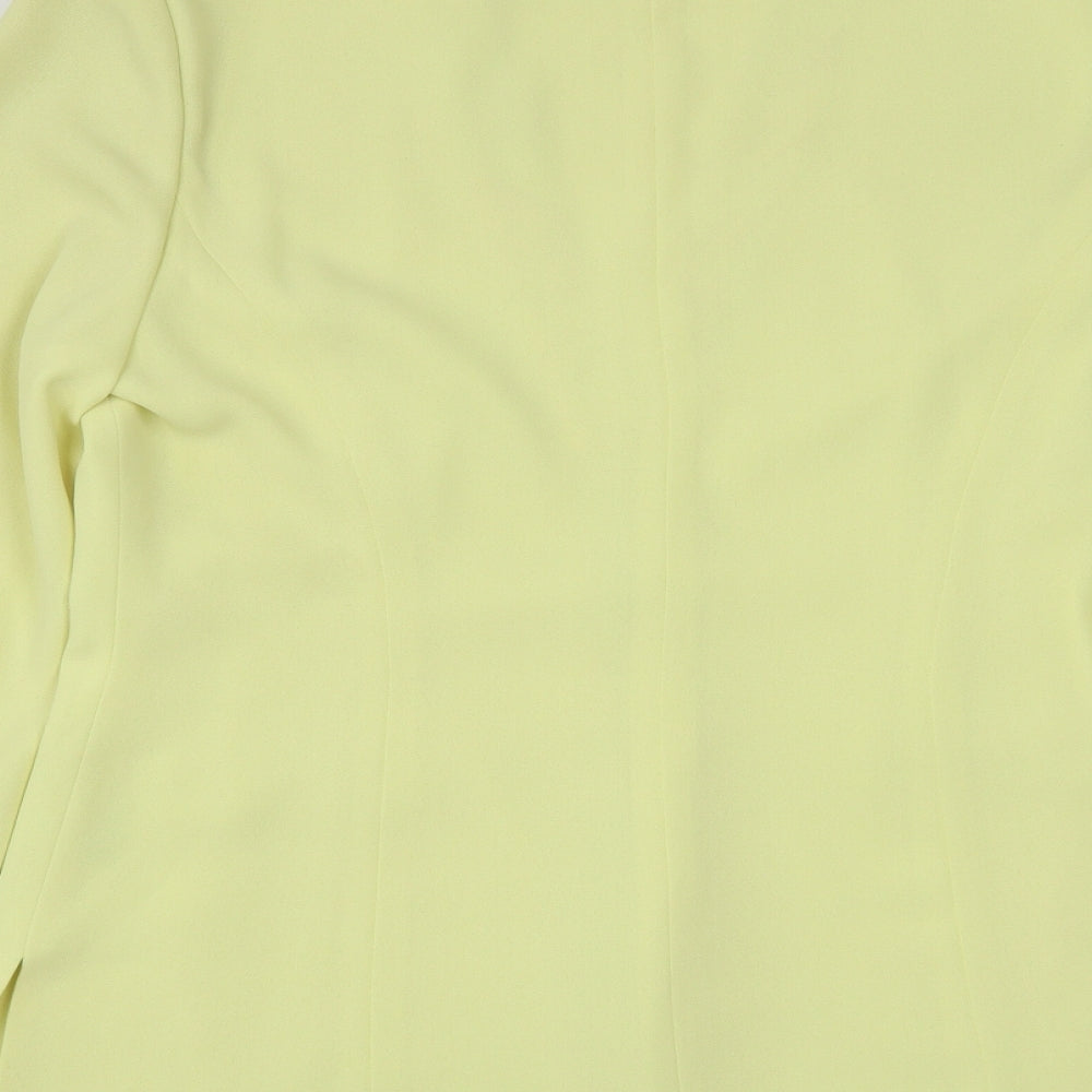 Womens UK Size 12 Gina Yellow Jacket