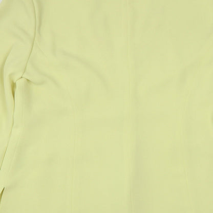 Womens UK Size 12 Gina Yellow Jacket