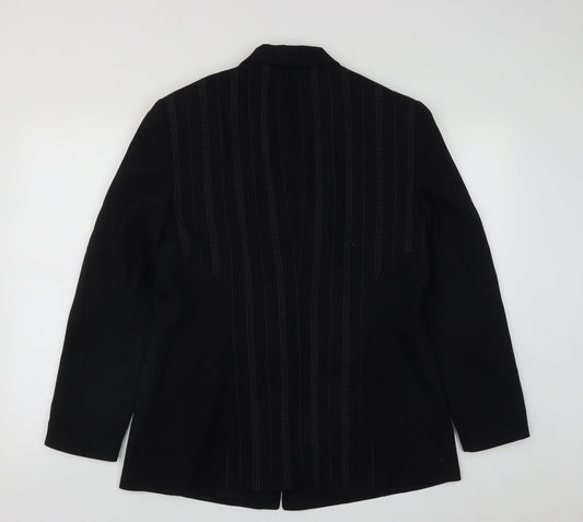 Gerry Weber Womens Black   Jacket  Size 14  Button