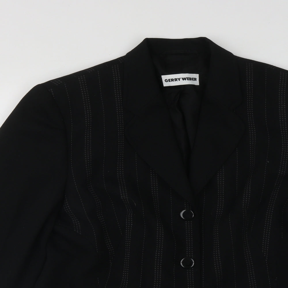 Womens UK Size 14 Gerry Weber Black Jacket