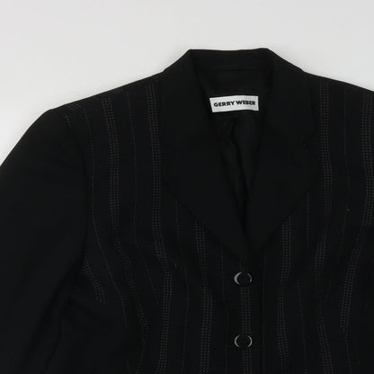 Womens UK Size 14 Gerry Weber Black Jacket