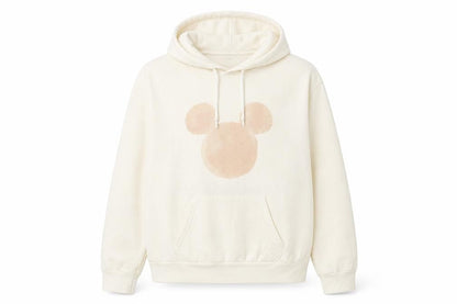 Womens UK Size S Disney Beige Pullover Hoodie