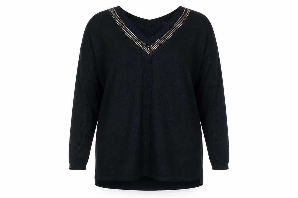 Womens UK Size 12 NEXT Blue Pullover Jumper