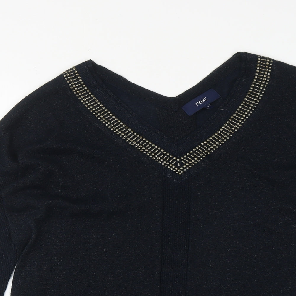 Womens UK Size 12 NEXT Blue Pullover Jumper