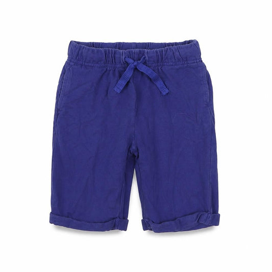 Matalan Boys Blue  100% Cotton Jogger Trousers Size 5-6 Years  Regular Tie