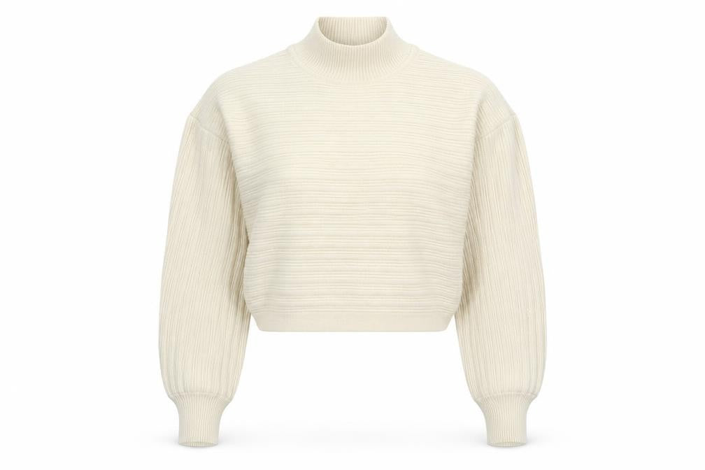 Womens UK Size S New Look White Pullover Jumper