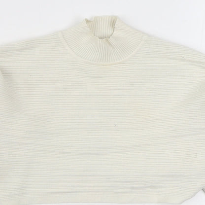 Womens UK Size S New Look White Pullover Jumper
