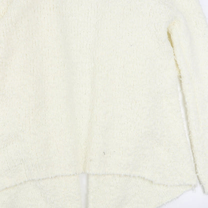 Womens UK Size 14 South Ivory Cardigan Jumper