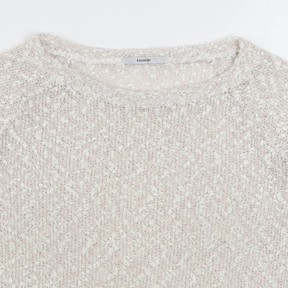 George Womens Pink Round Neck  Polyester Pullover Jumper Size 12