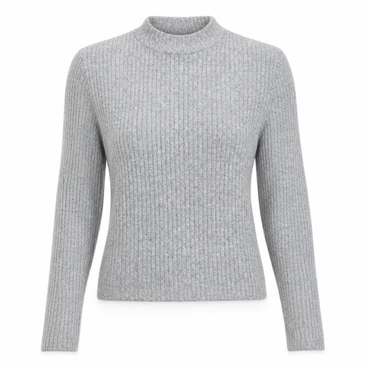 Womens UK Size 10 Miss Selfridge Grey Pullover Jumper