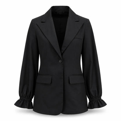 Womens UK Size 8 PRETTYLITTLETHING Black Jacket