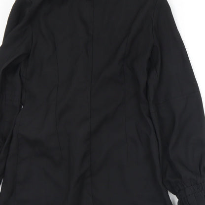 Womens UK Size 8 PRETTYLITTLETHING Black Jacket