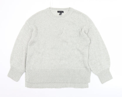 Womens UK Size M New Look Grey Pullover Jumper