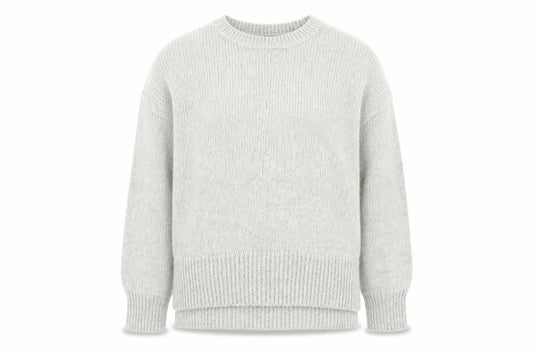 Womens UK Size M New Look Grey Pullover Jumper