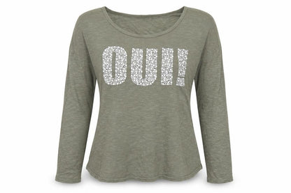 Womens UK Size 10 River Island Grey Basic T-Shirt