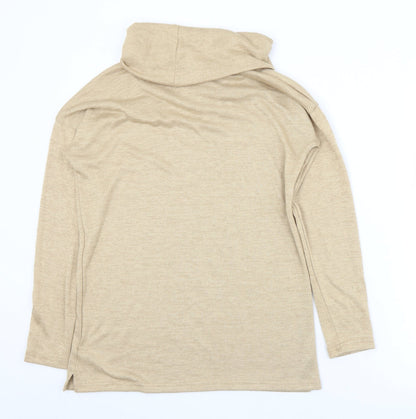 Womens UK Size S Dunnes Stores Brown Pullover Jumper
