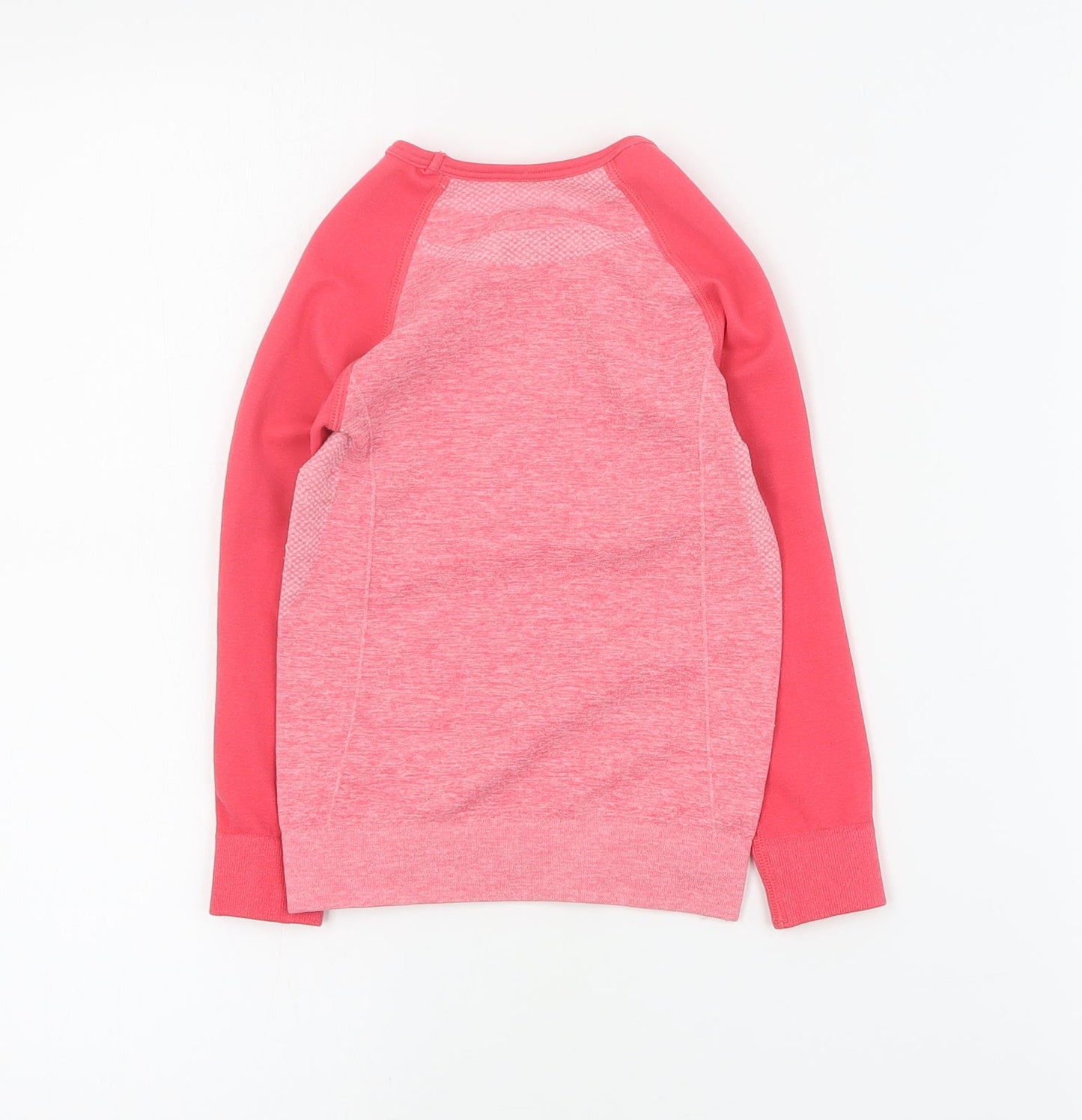 Lupilu Girls Pink  Polyester Basic T-Shirt Size 3-4 Years Round Neck Pullover