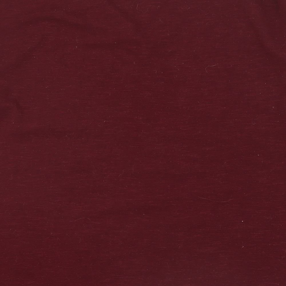 Dunnes Womens Red  Polyester Pullover Sweatshirt Size L  Pullover