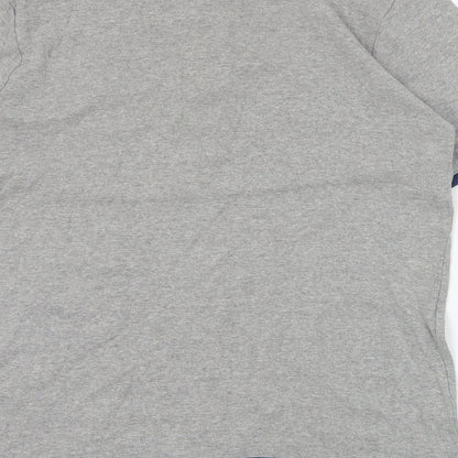Urban Spirit Mens Grey  Cotton  T-Shirt Size S Round Neck